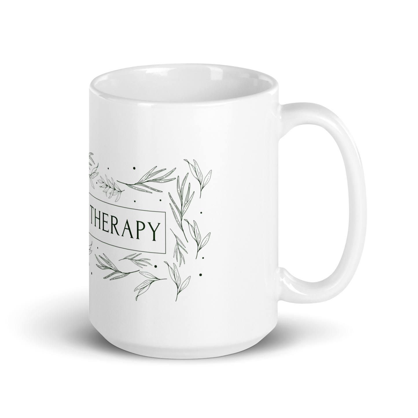 Physical Therapy Floral Mug