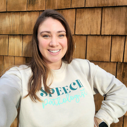 Speech Pathologist (Teal) | Crewneck