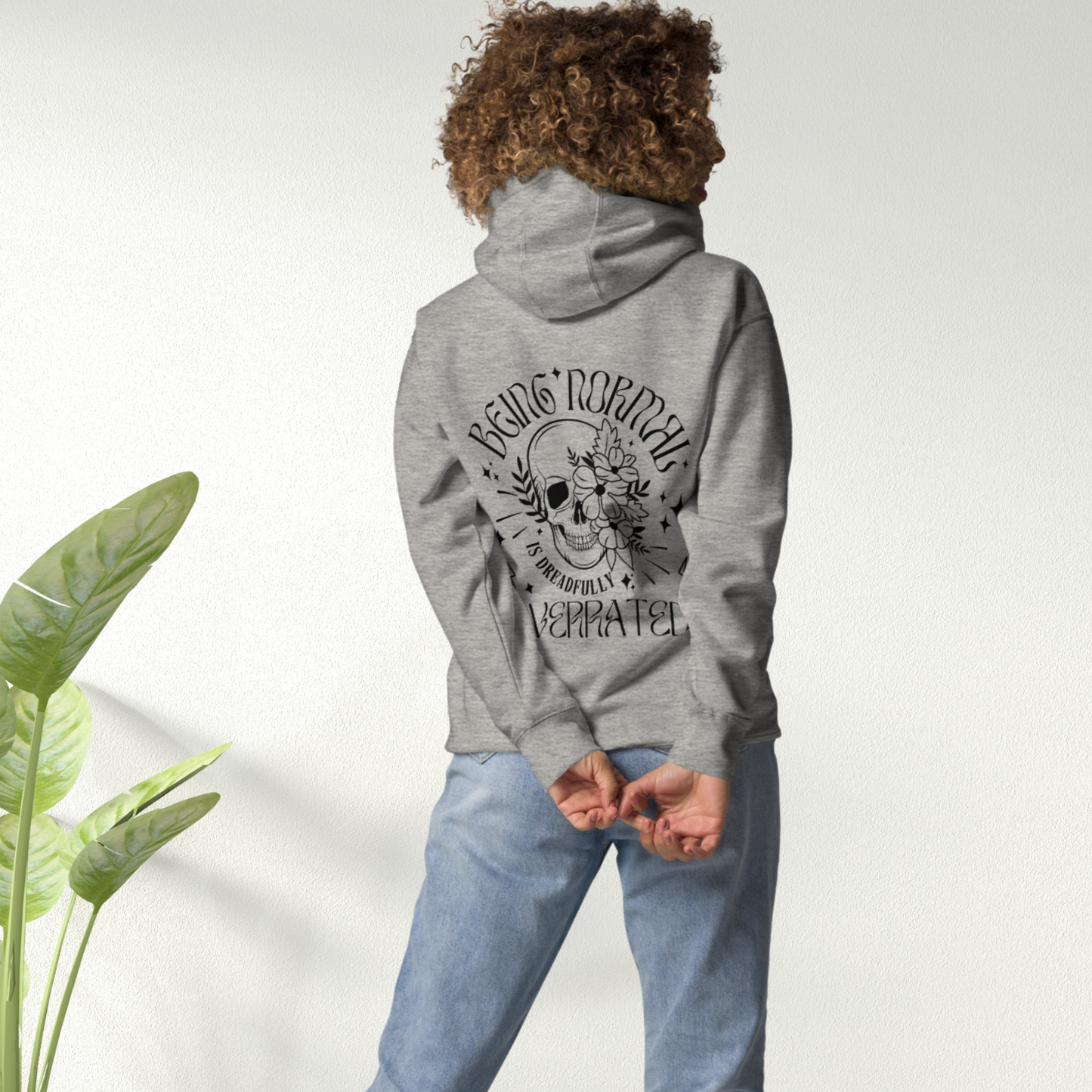 Normal Is Overrated Skull | Heritage Hoodie