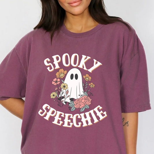 Spooky Speechie | Comfort Colors Tee