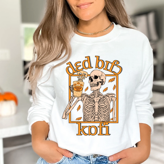 Dead Before Coffee IPA Crewneck