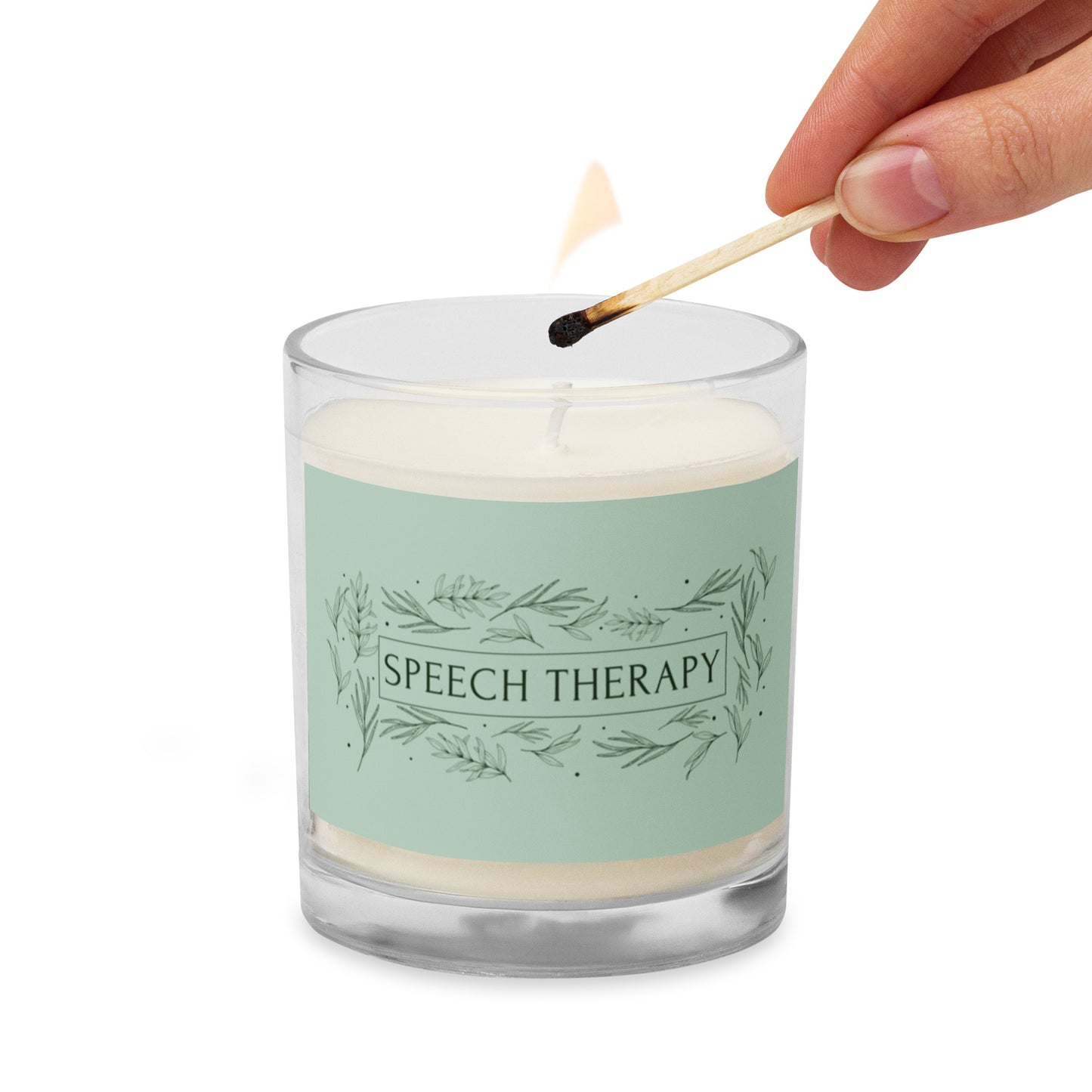 Speech Therapy Soy Candle