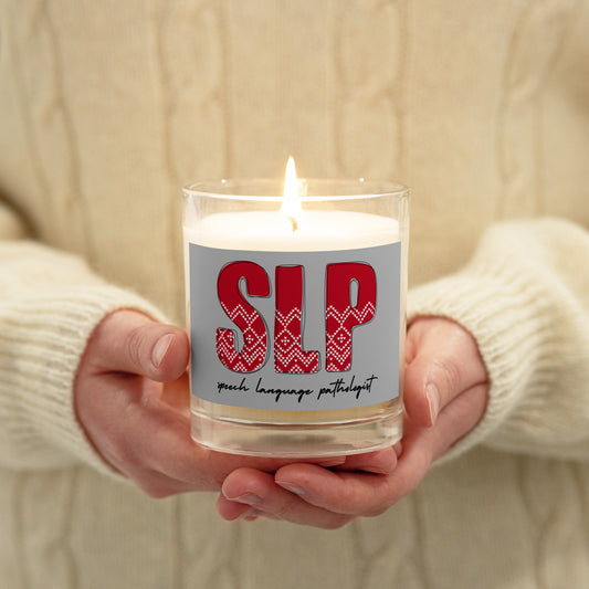 SLP Knit Xmas Soy Candle