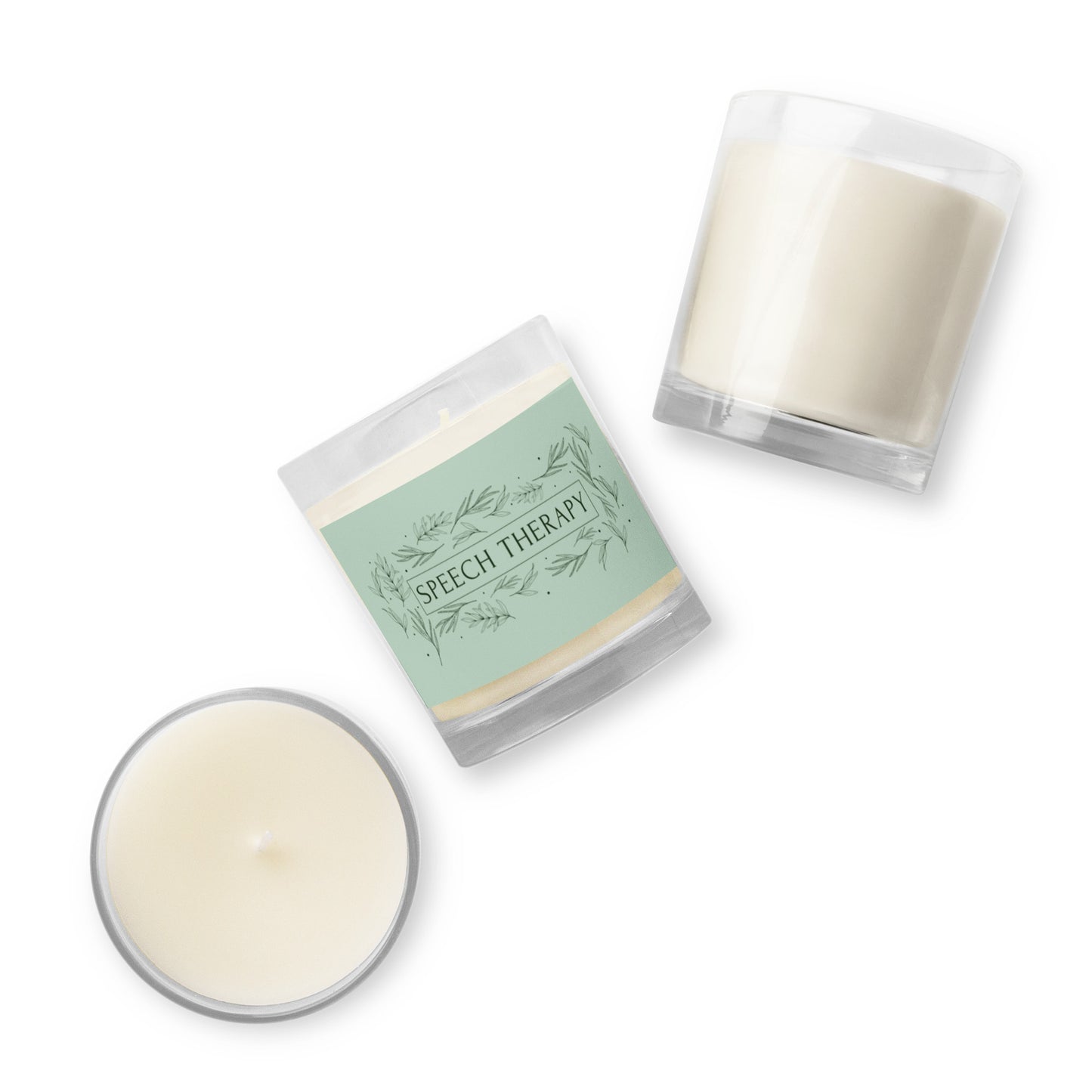 Speech Therapy Soy Candle