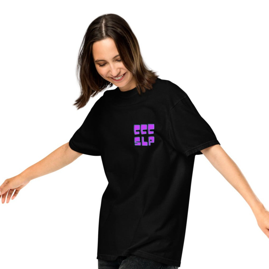 CCC SLP (purple) Tee | Comfort Colors