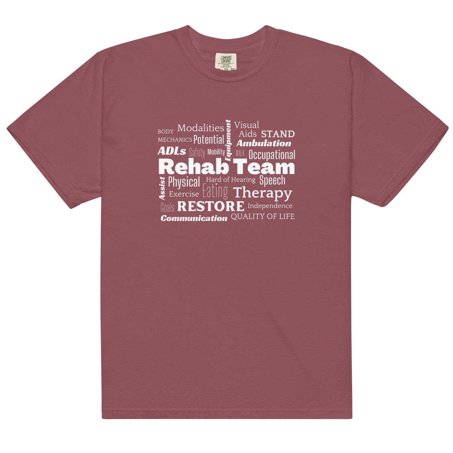 Rehab Team Definition Tee - ST | PT | OT