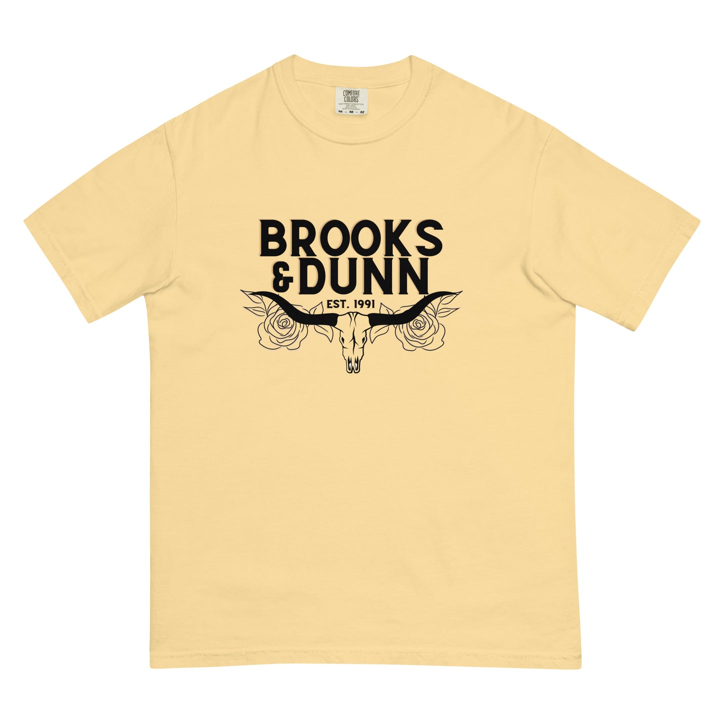 Brooks & Dunn Horns Tee | Comfort Colors