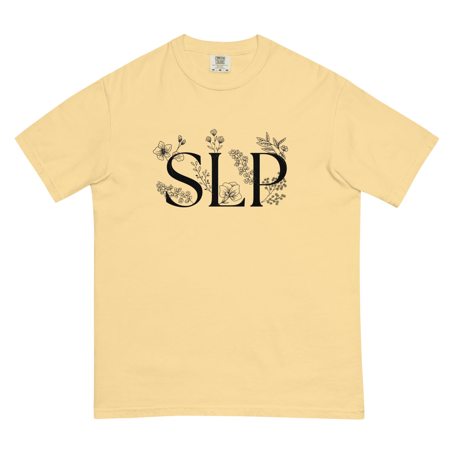 SLP Floral Tee | Comfort Colors