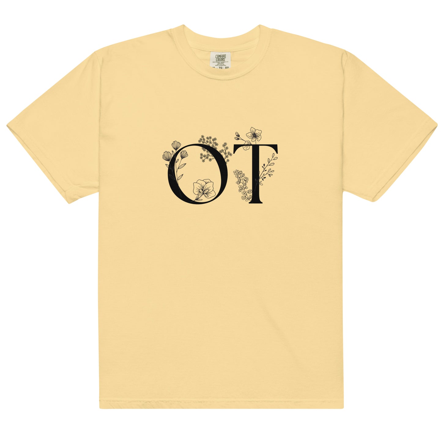 OT Floral Tee | Comfort Colors