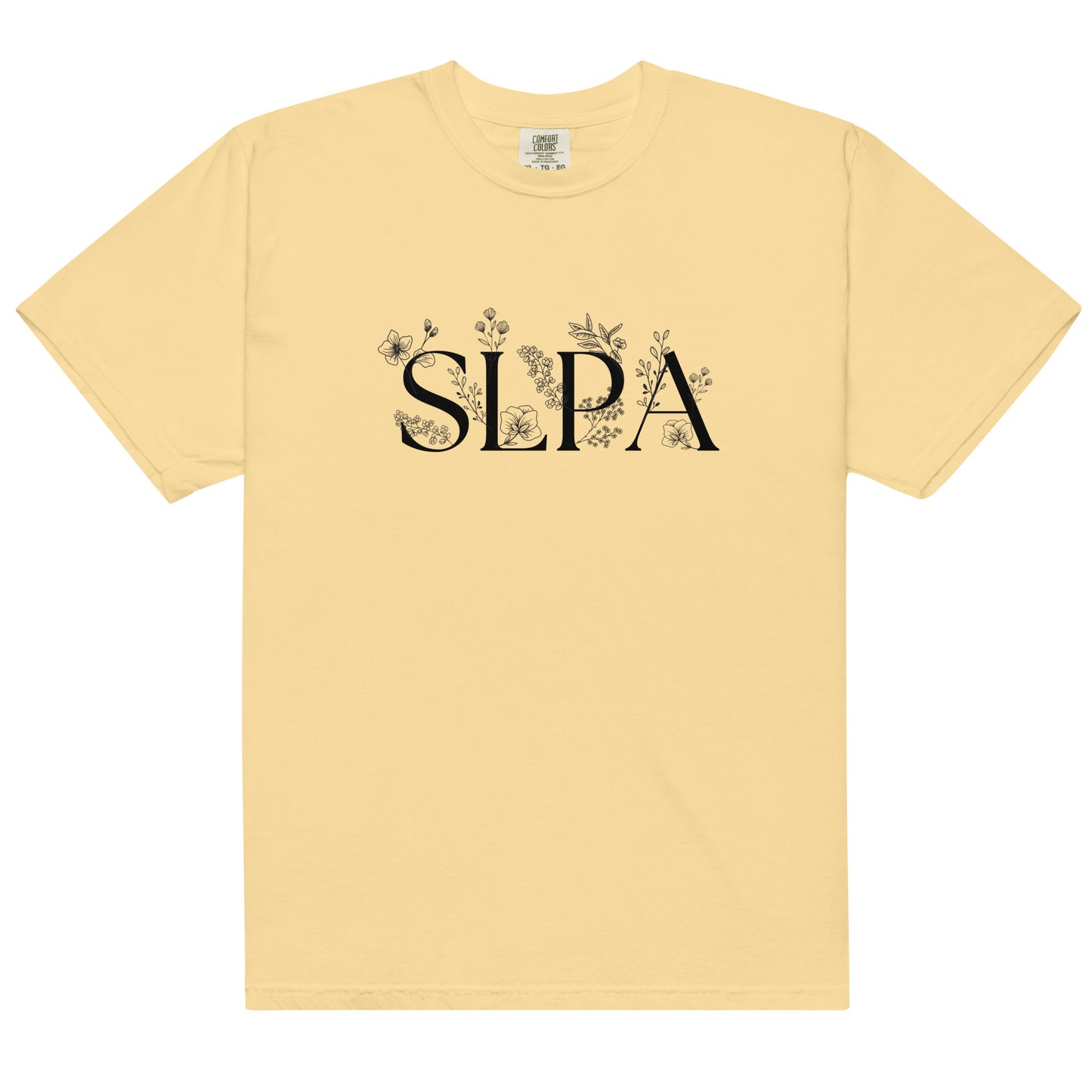 SLPA Floral Tee | Comfort Colors