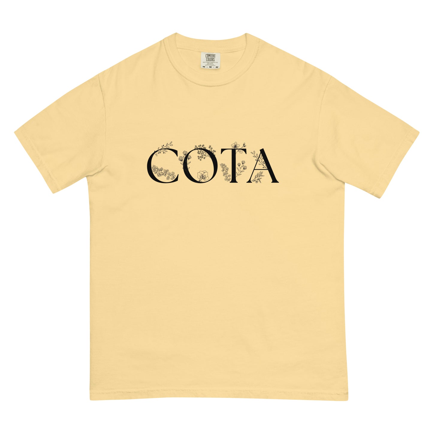 COTA Floral Tee - Comfort Colors