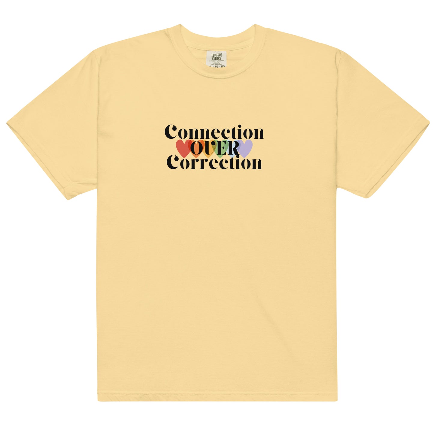 Connection Over Correction Tee - Comfort Colors