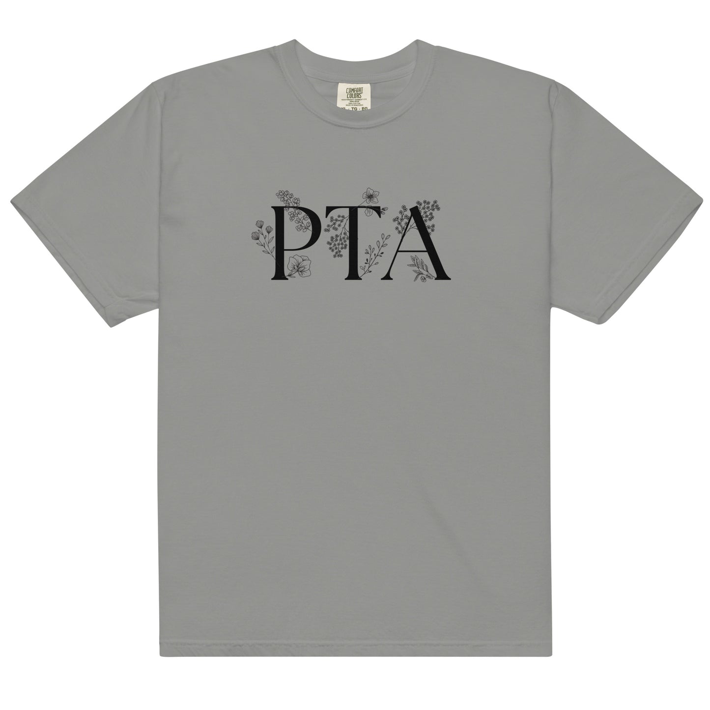 PTA Floral Tee | Comfort Colors