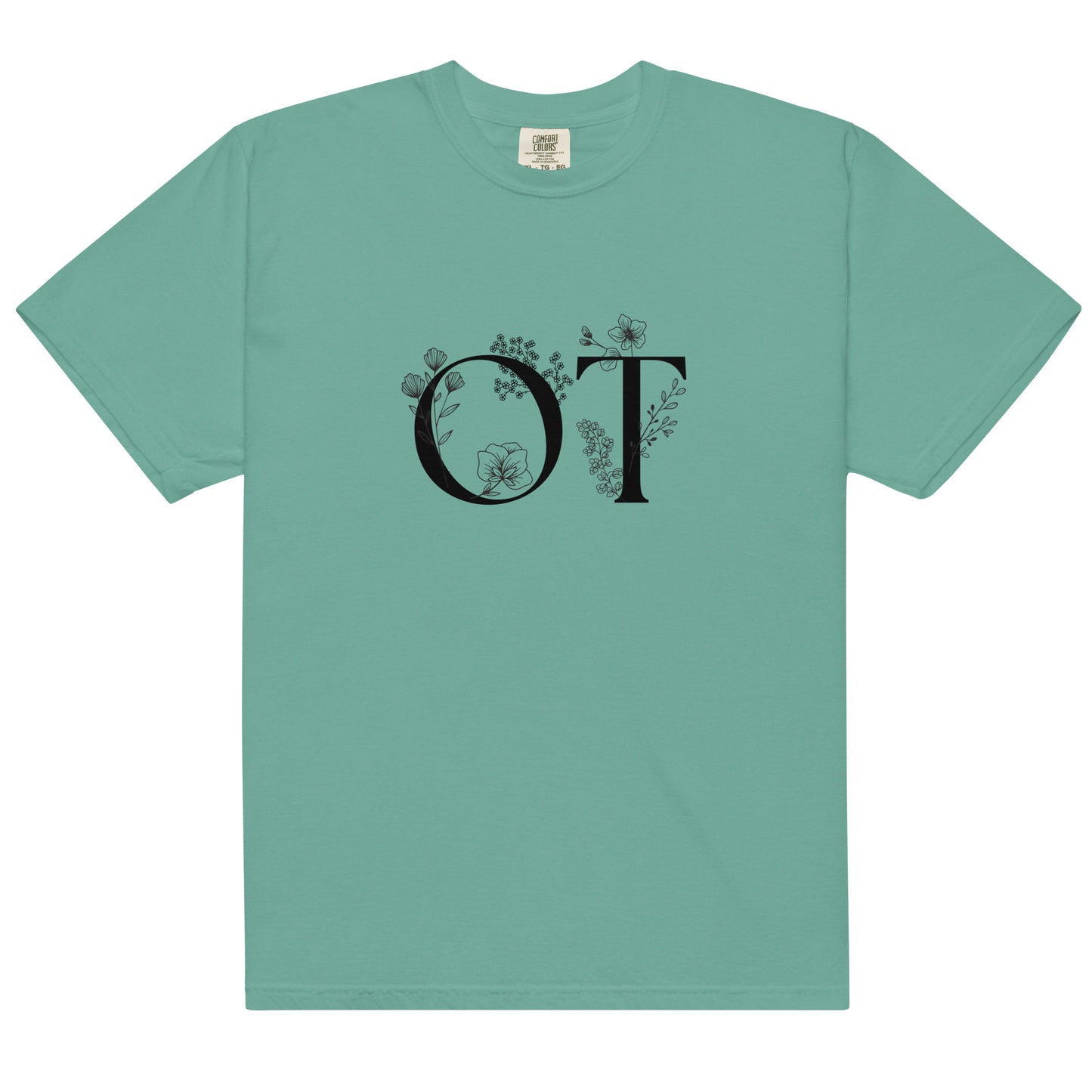 OT Floral Tee | Comfort Colors