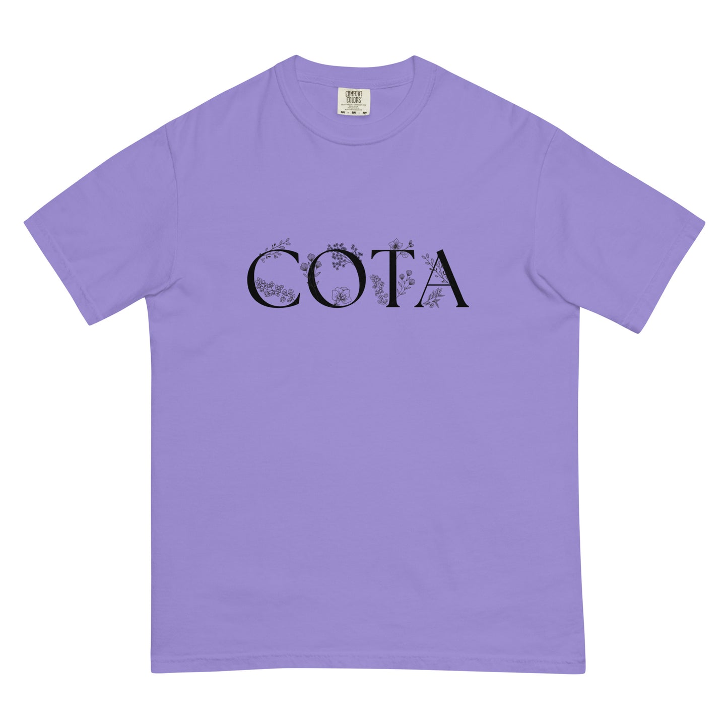 COTA Floral Tee - Comfort Colors