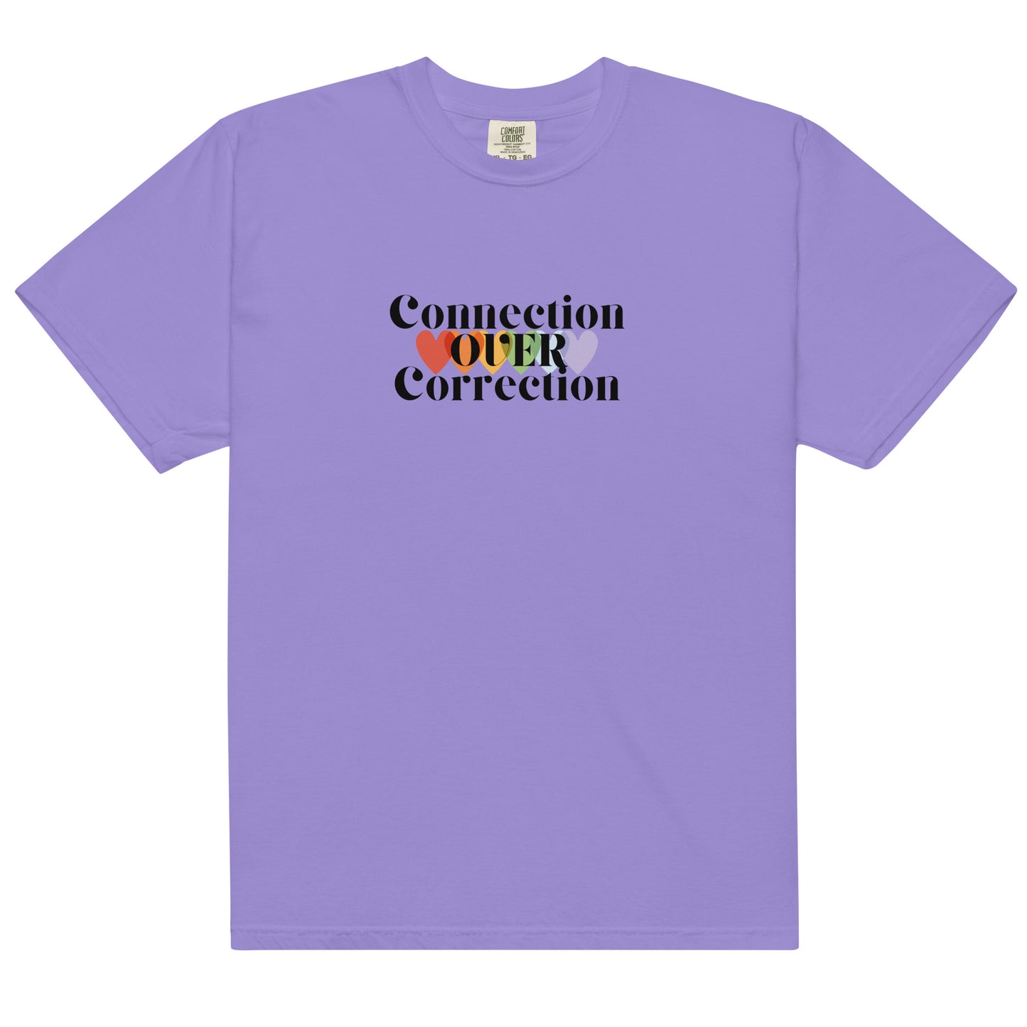 Connection Over Correction Tee - Comfort Colors