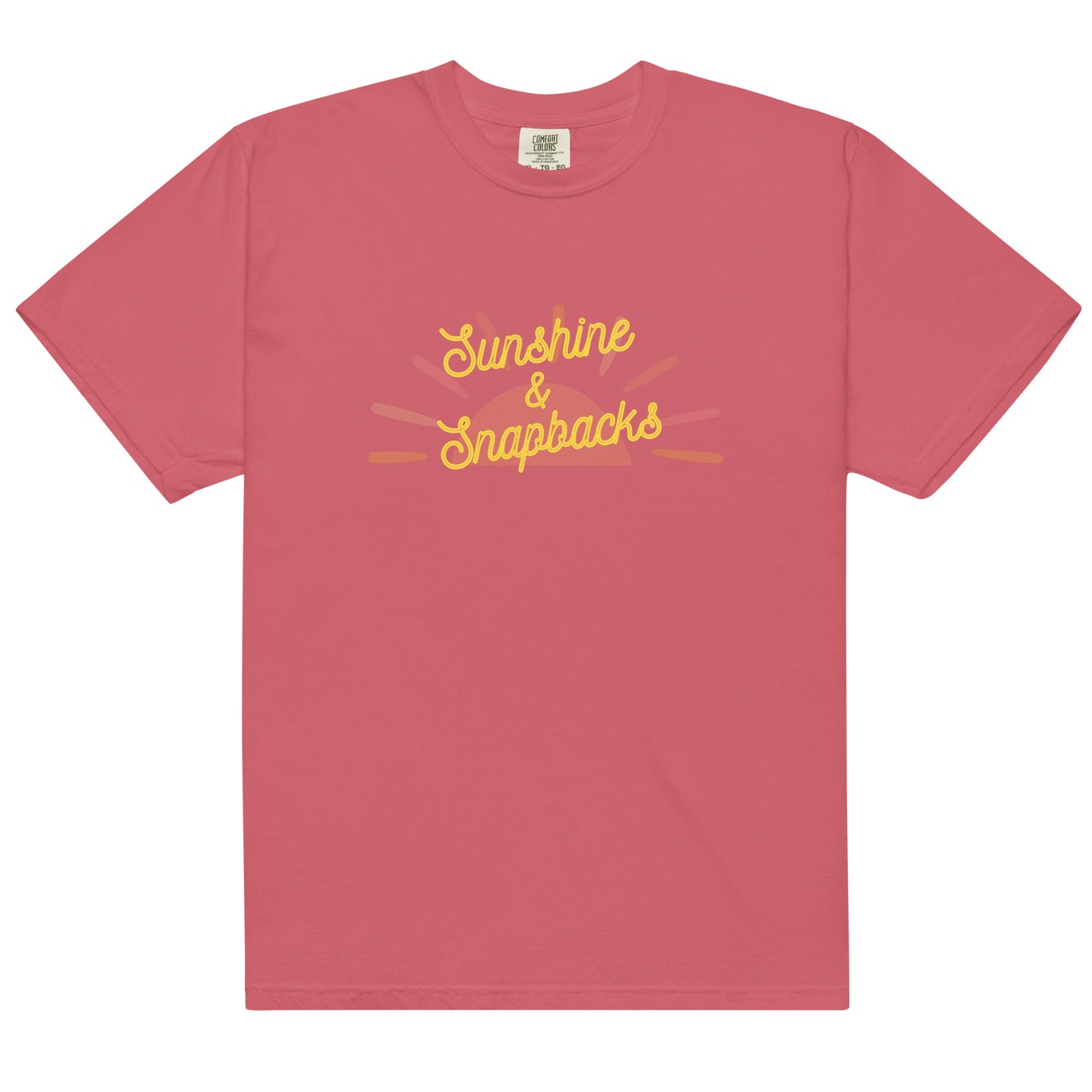 Sunshine & Snapbacks Comfort Colors Tee