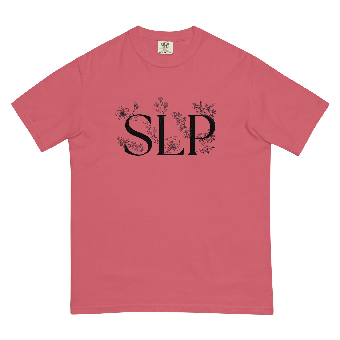 SLP Floral Tee | Comfort Colors