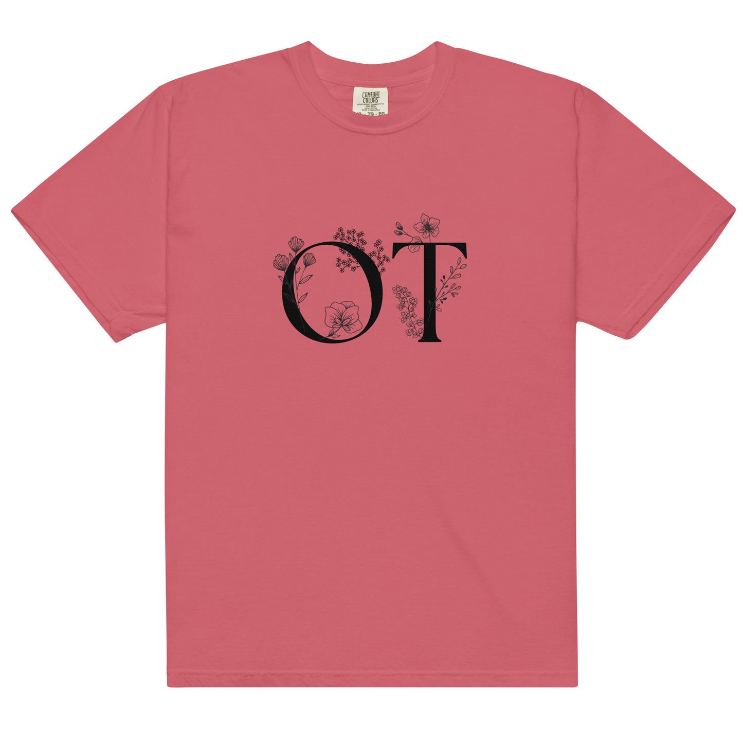 OT Floral Tee | Comfort Colors