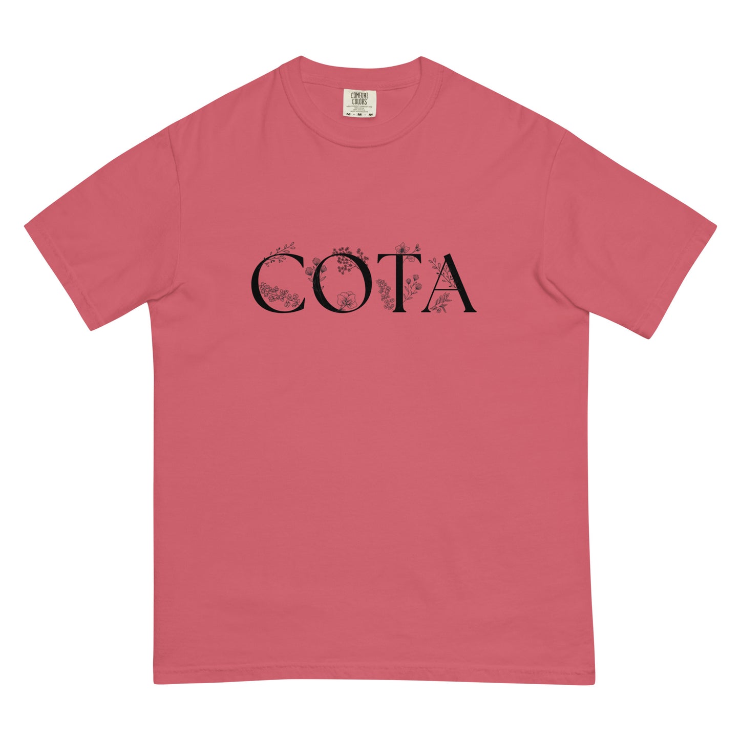 COTA Floral Tee - Comfort Colors