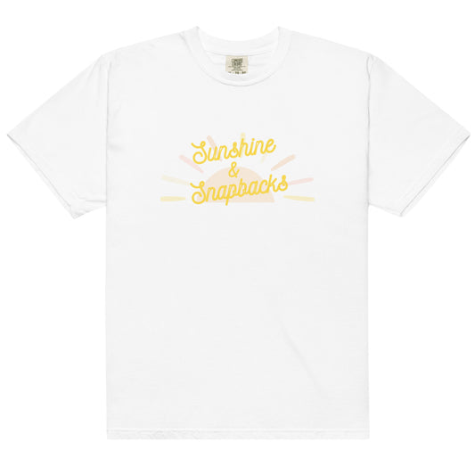 Sunshine & Snapbacks Comfort Colors Tee