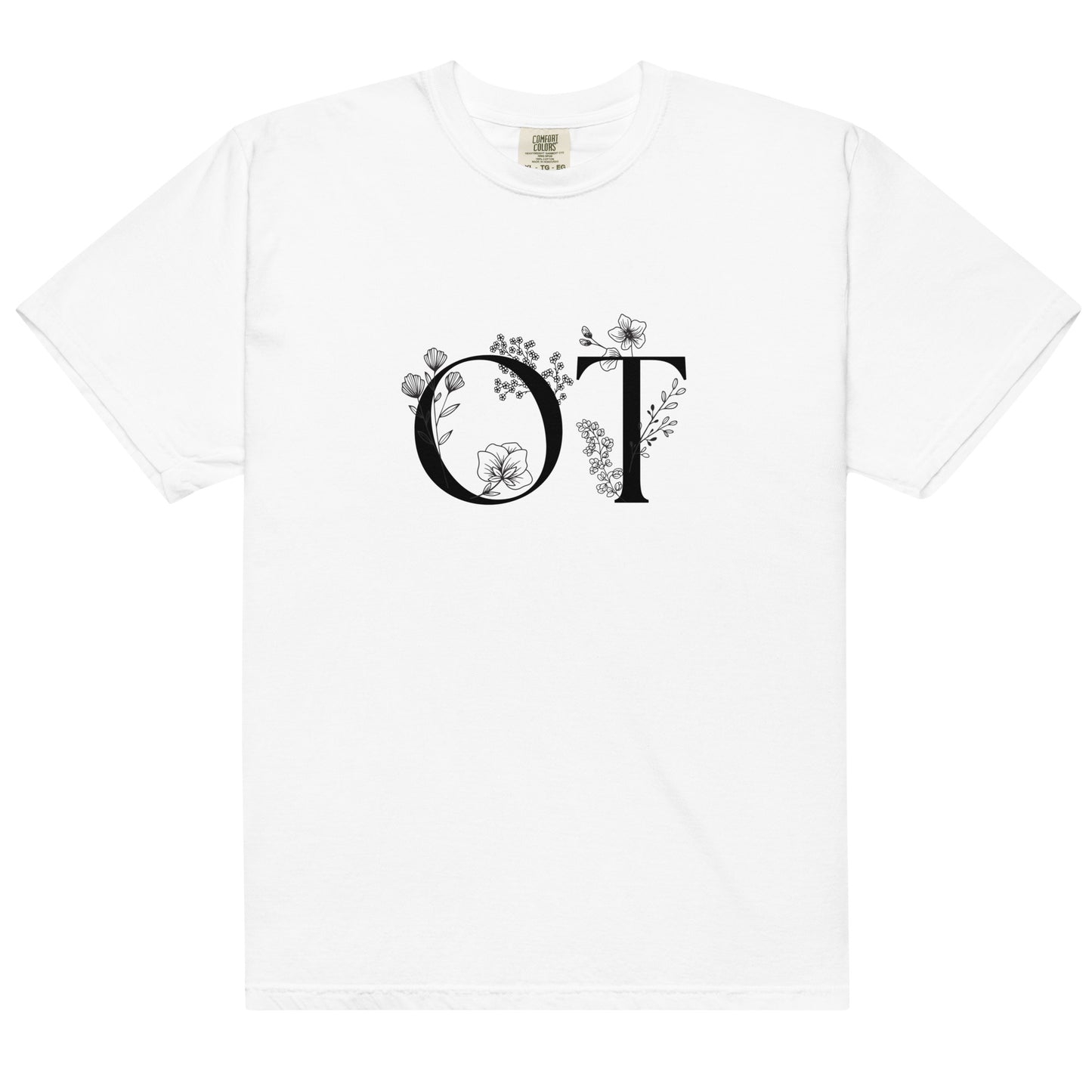 OT Floral Tee | Comfort Colors