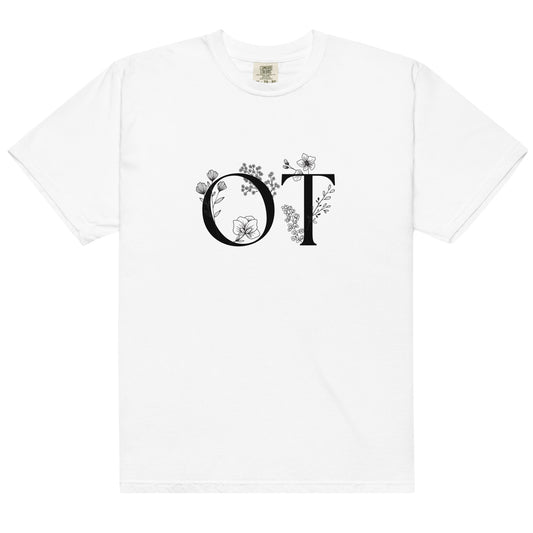 OT Floral Tee | Comfort Colors