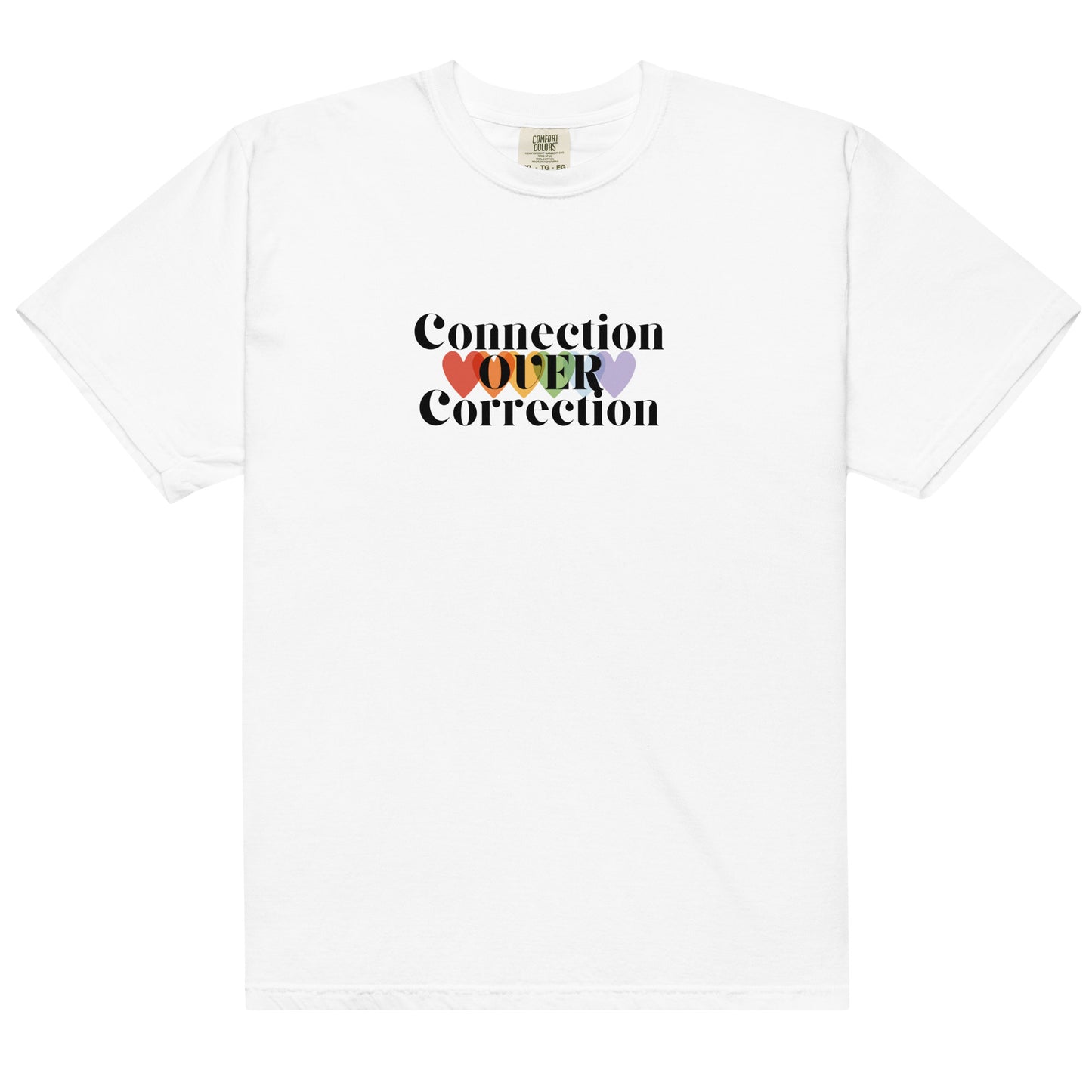 Connection Over Correction Tee - Comfort Colors