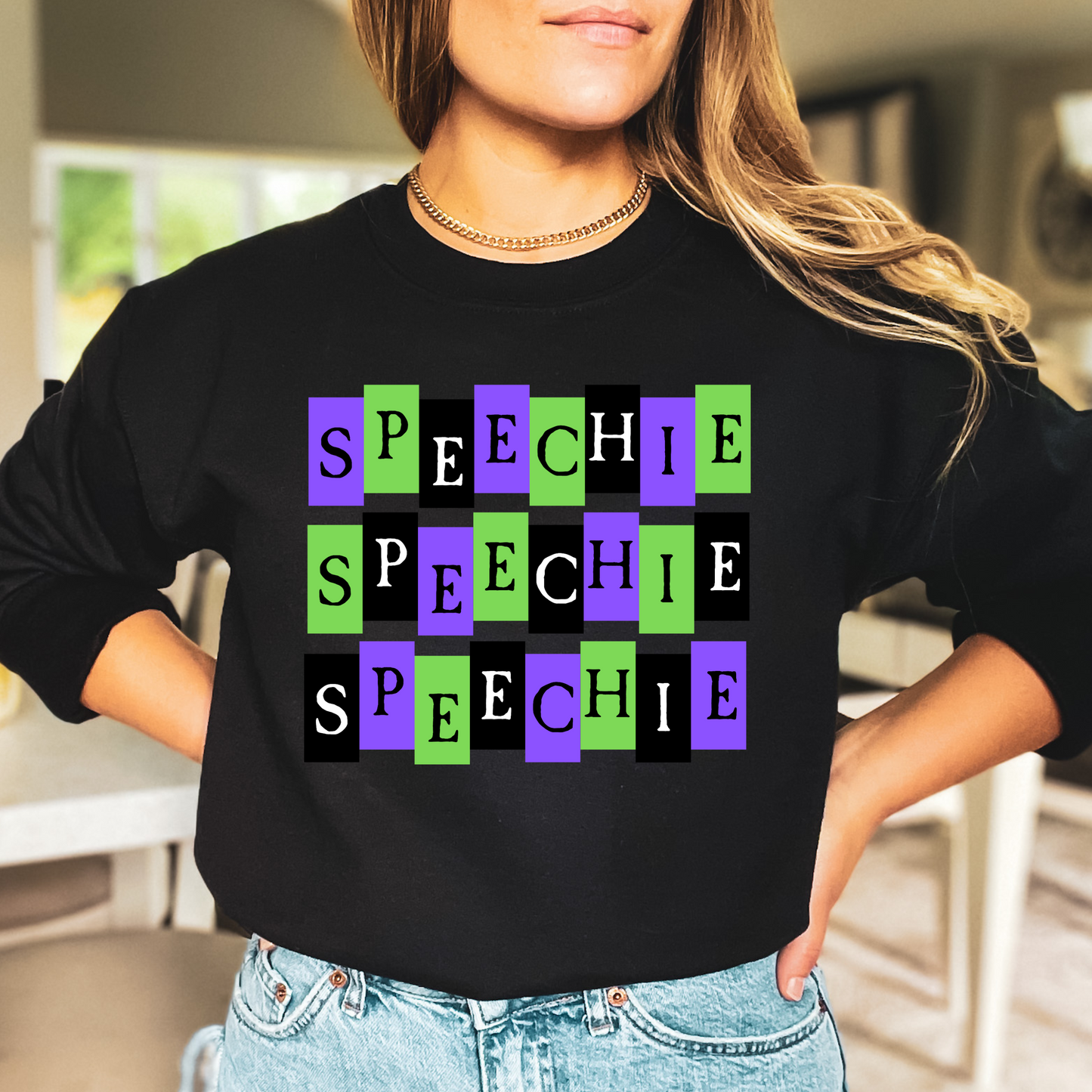 SPEECHIE SPEECHIE SPEECHIE | Crewneck