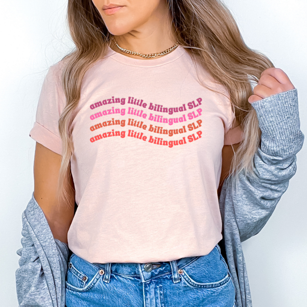 Amazing Little Bilingual SLP Tee