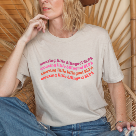 Amazing Bilingual SLPA Tee