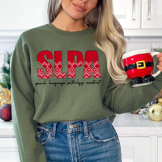 Cozy Knit SLPA Crewneck