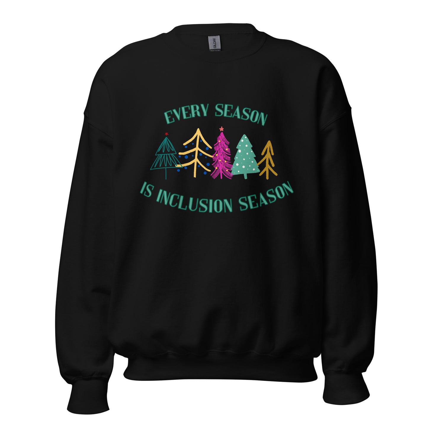 Inclusion Season Trees Crewneck