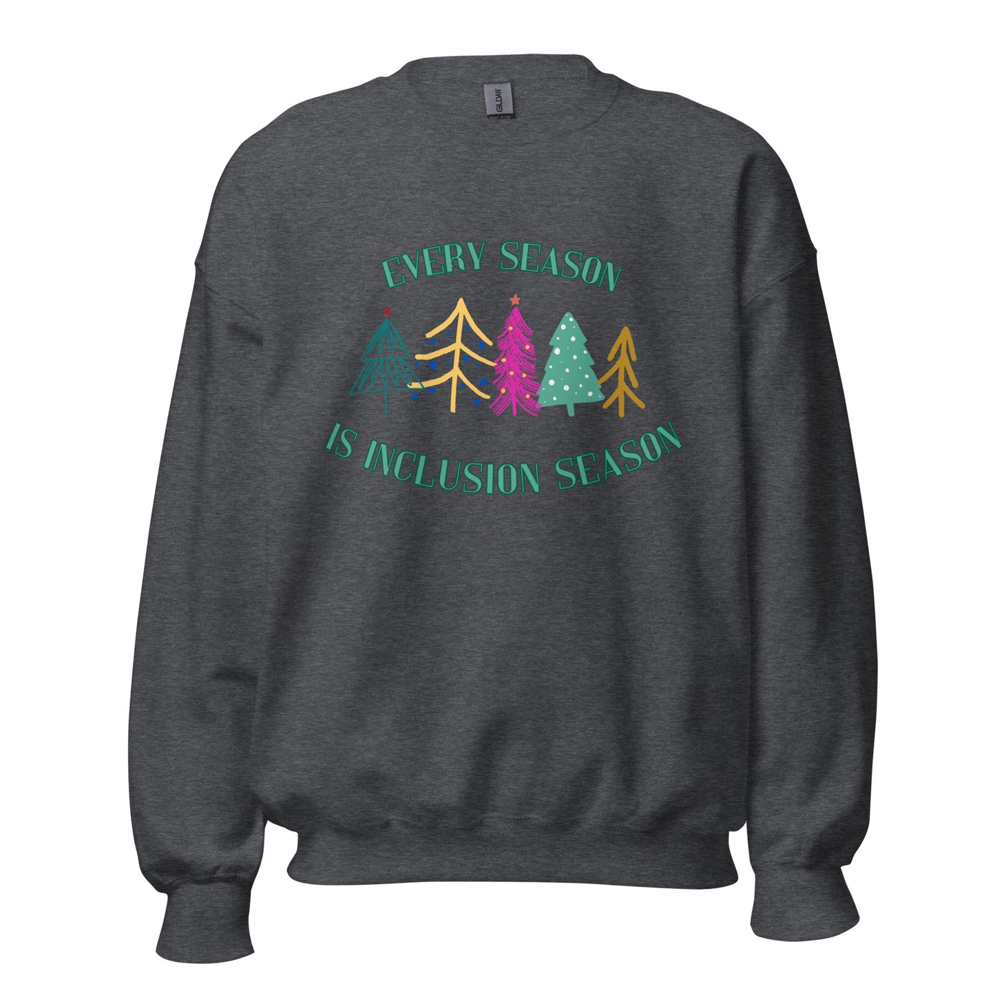 Inclusion Season Trees Crewneck