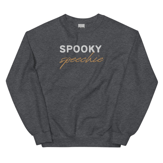 Spooky Speechie - Embroidered | Crewneck