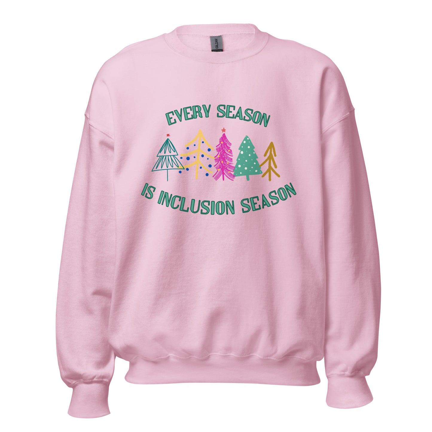 Inclusion Season Trees Crewneck