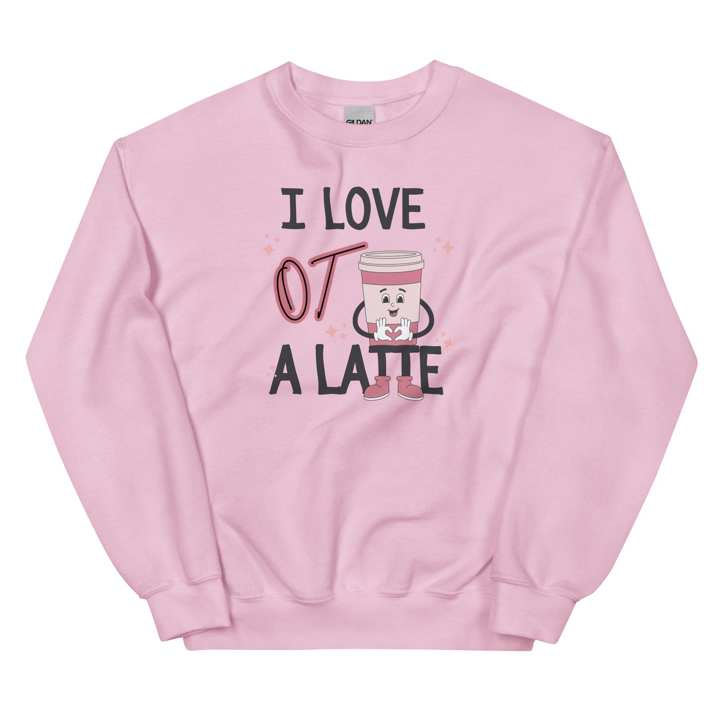 Love OT A Latte | Crewneck