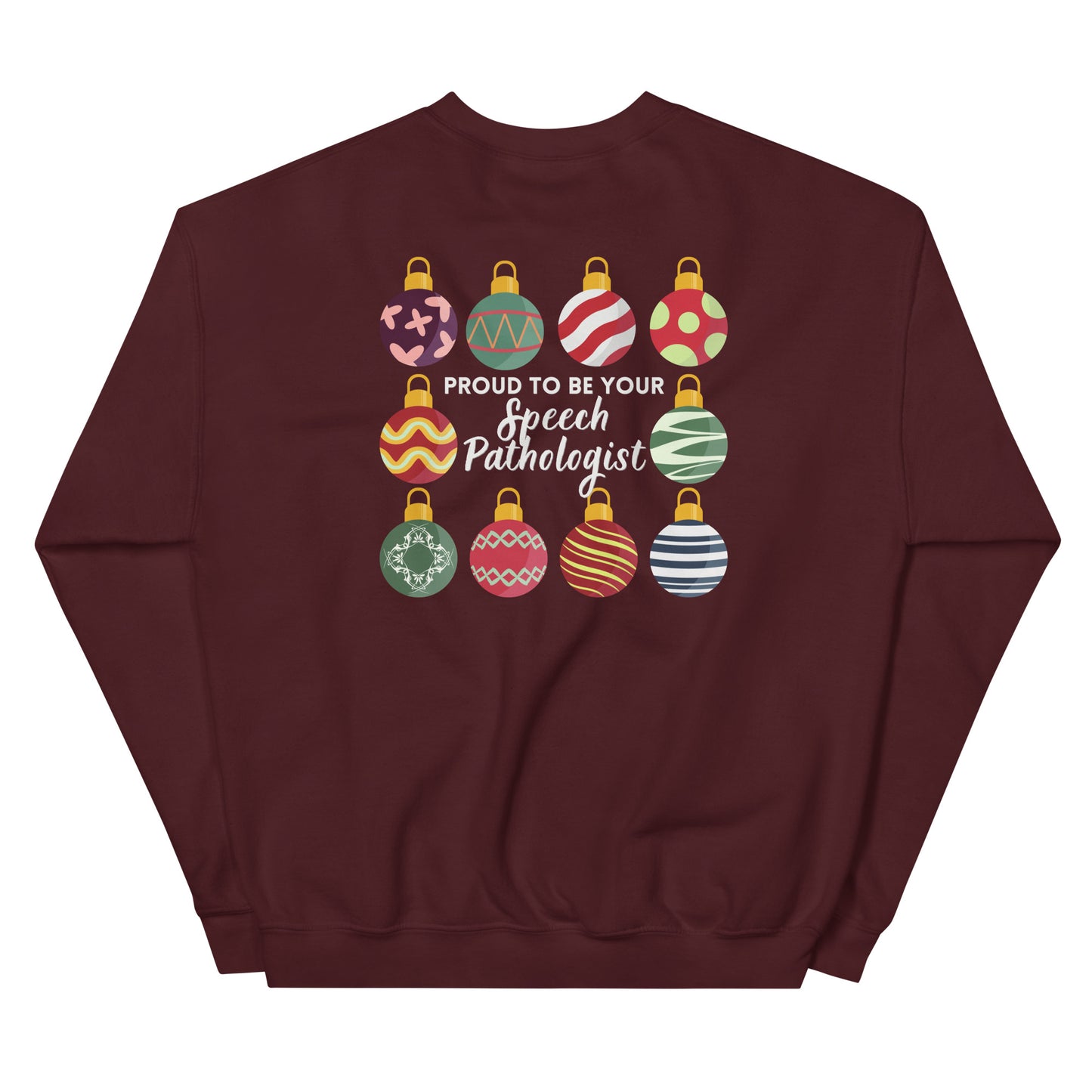 Proud SLP Ornament Crewneck