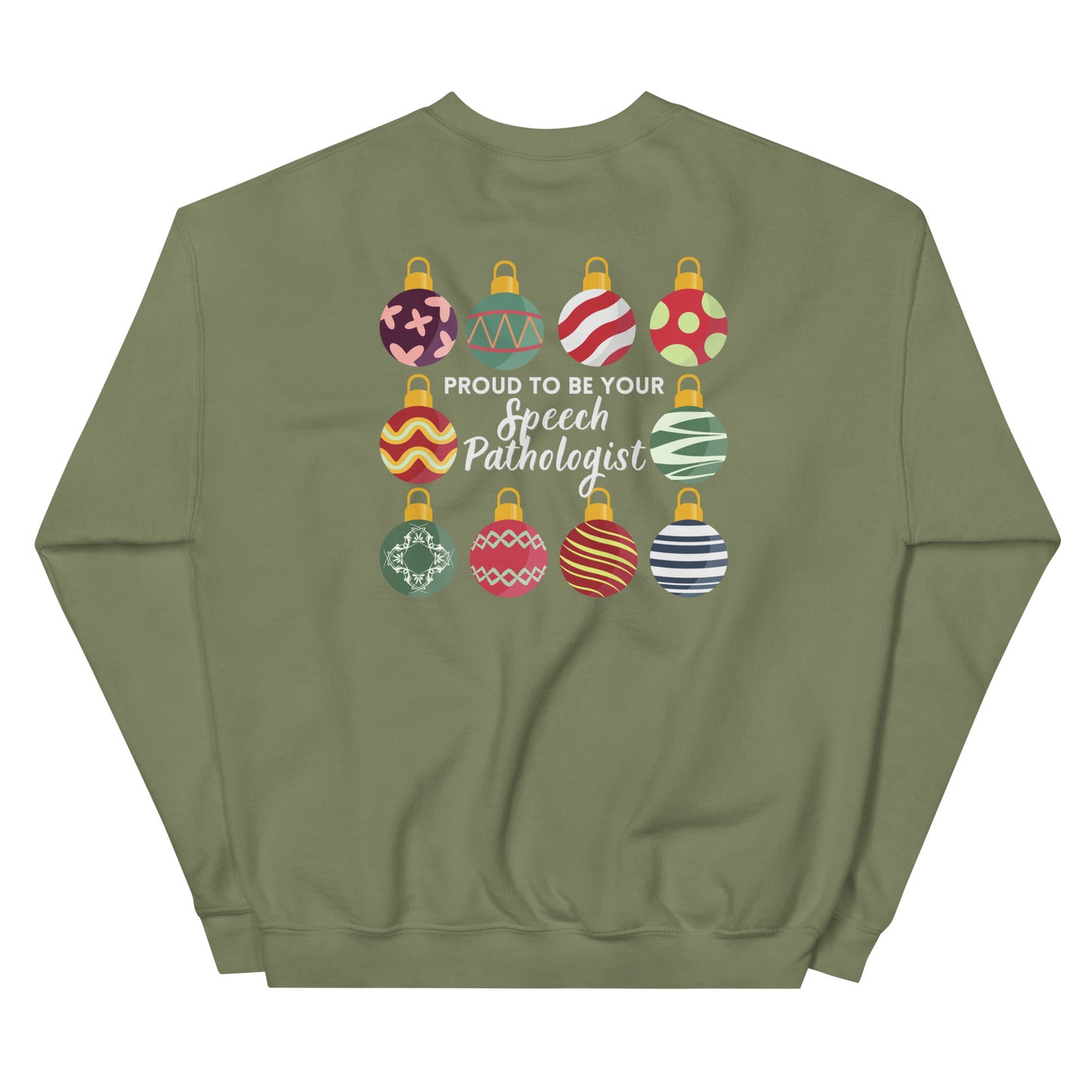 Proud SLP Ornament Crewneck