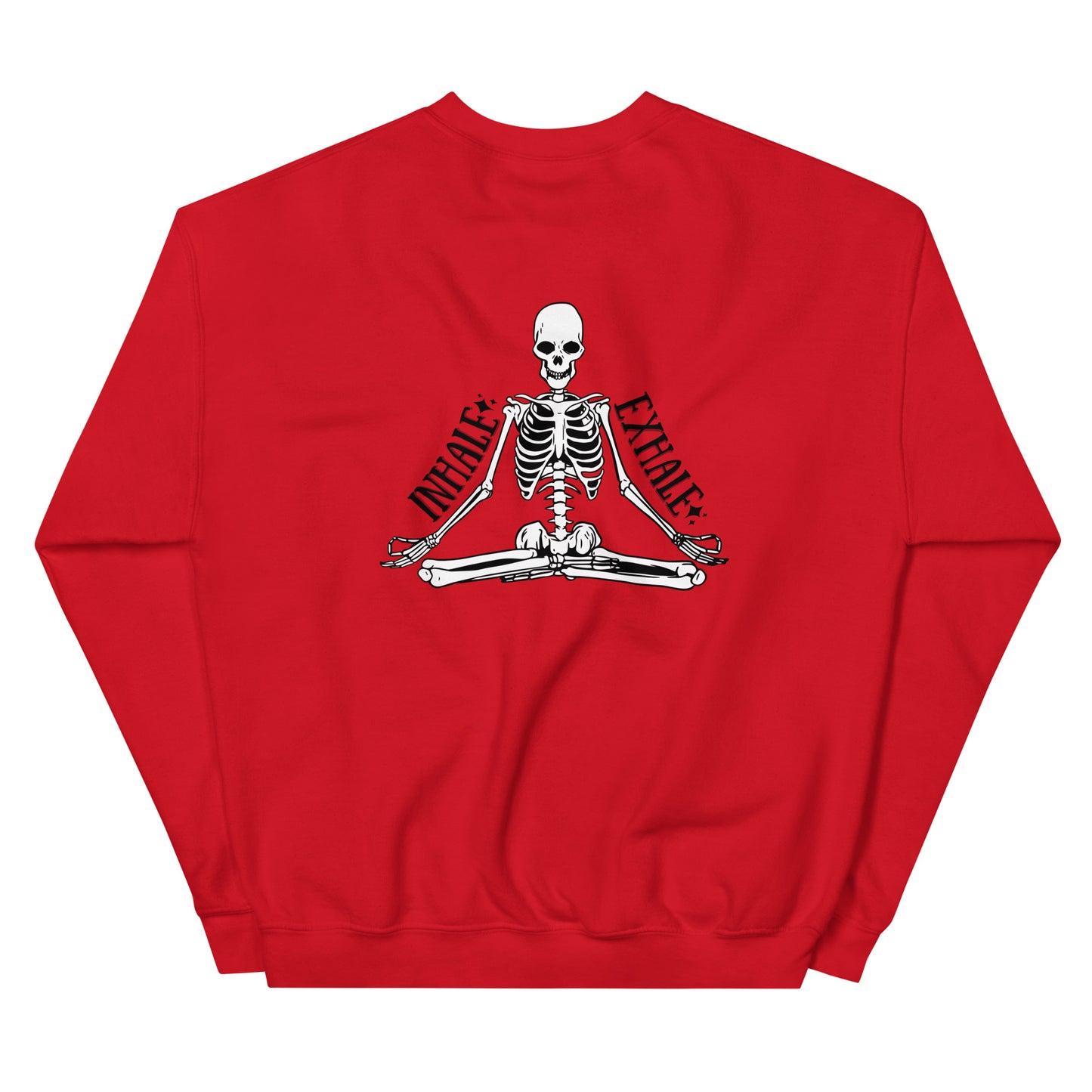 Breath Yoga Skeleton Crewneck