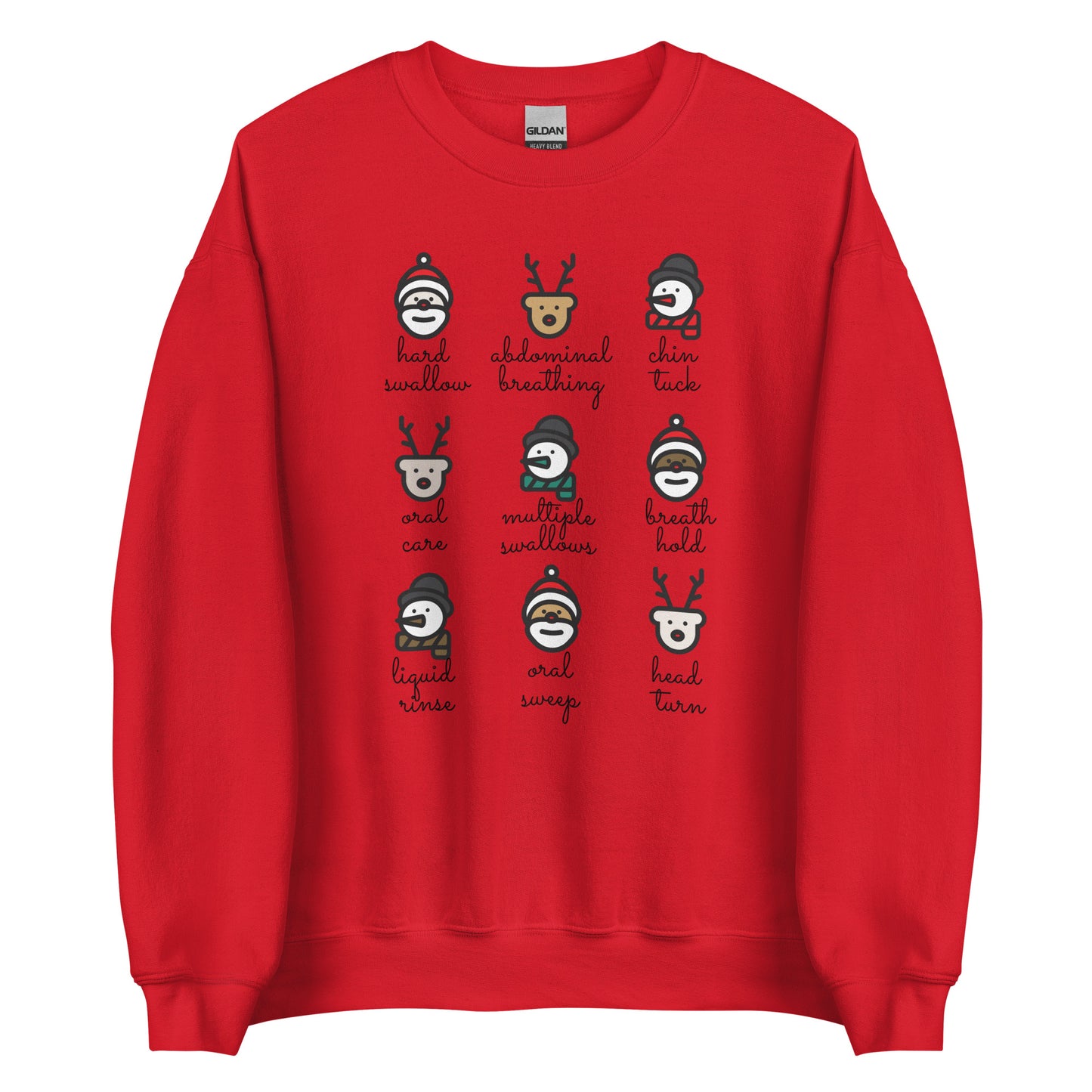 Swallowing Stuff XMas Crewneck