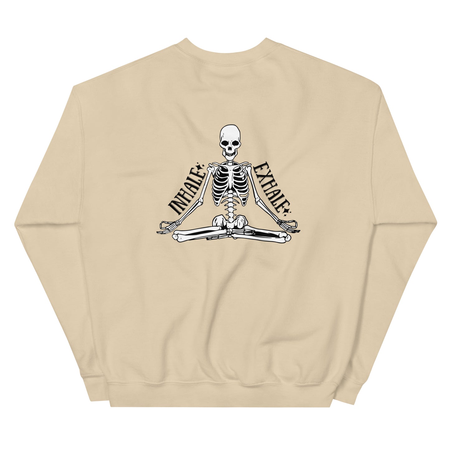 Breath Yoga Skeleton Crewneck