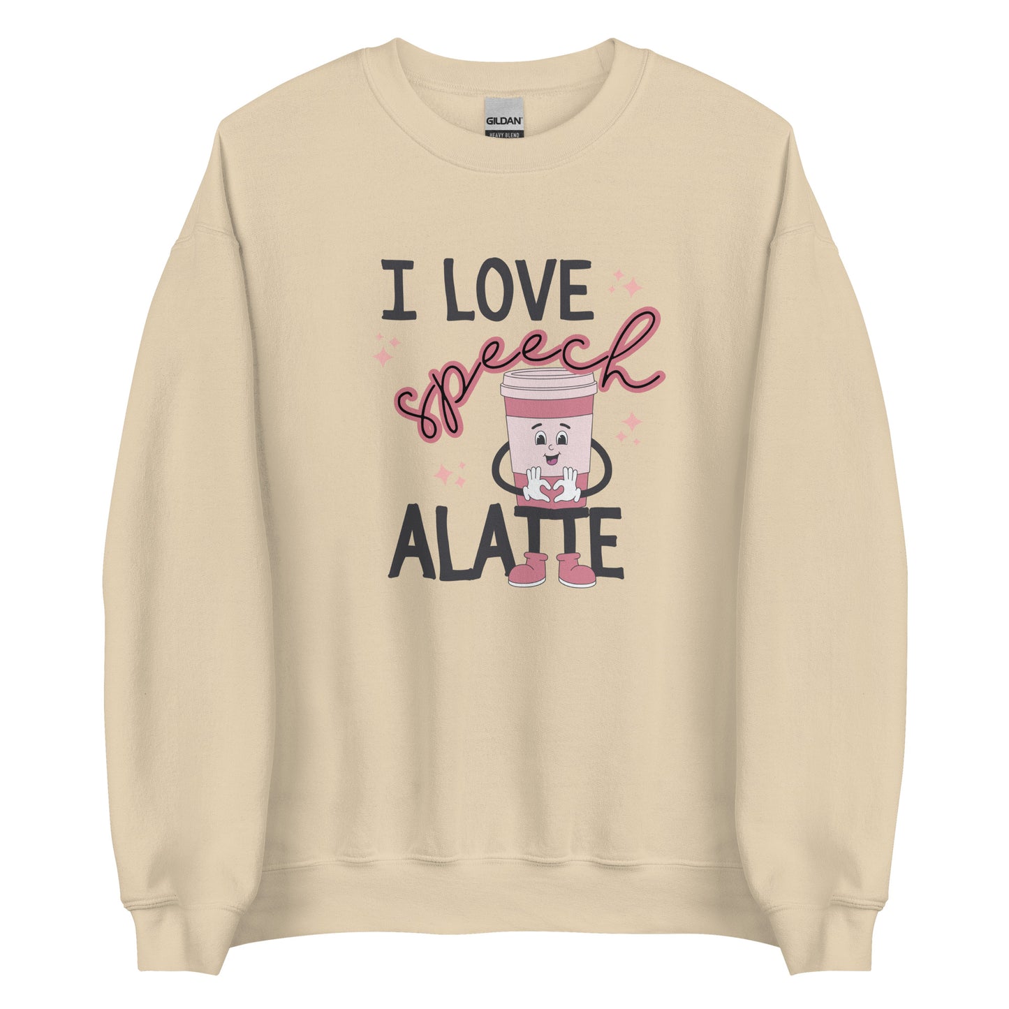 I Love Speech Alatte | Crewneck