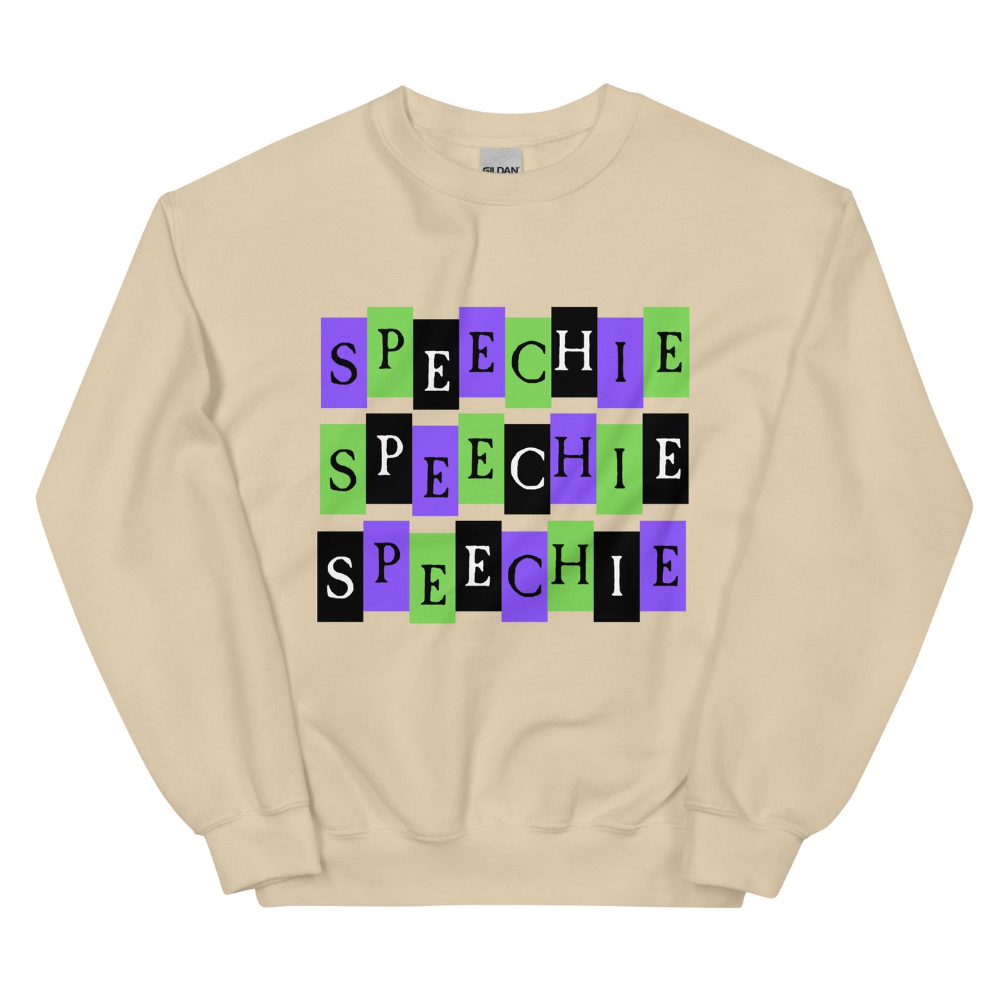 SPEECHIE SPEECHIE SPEECHIE | Crewneck