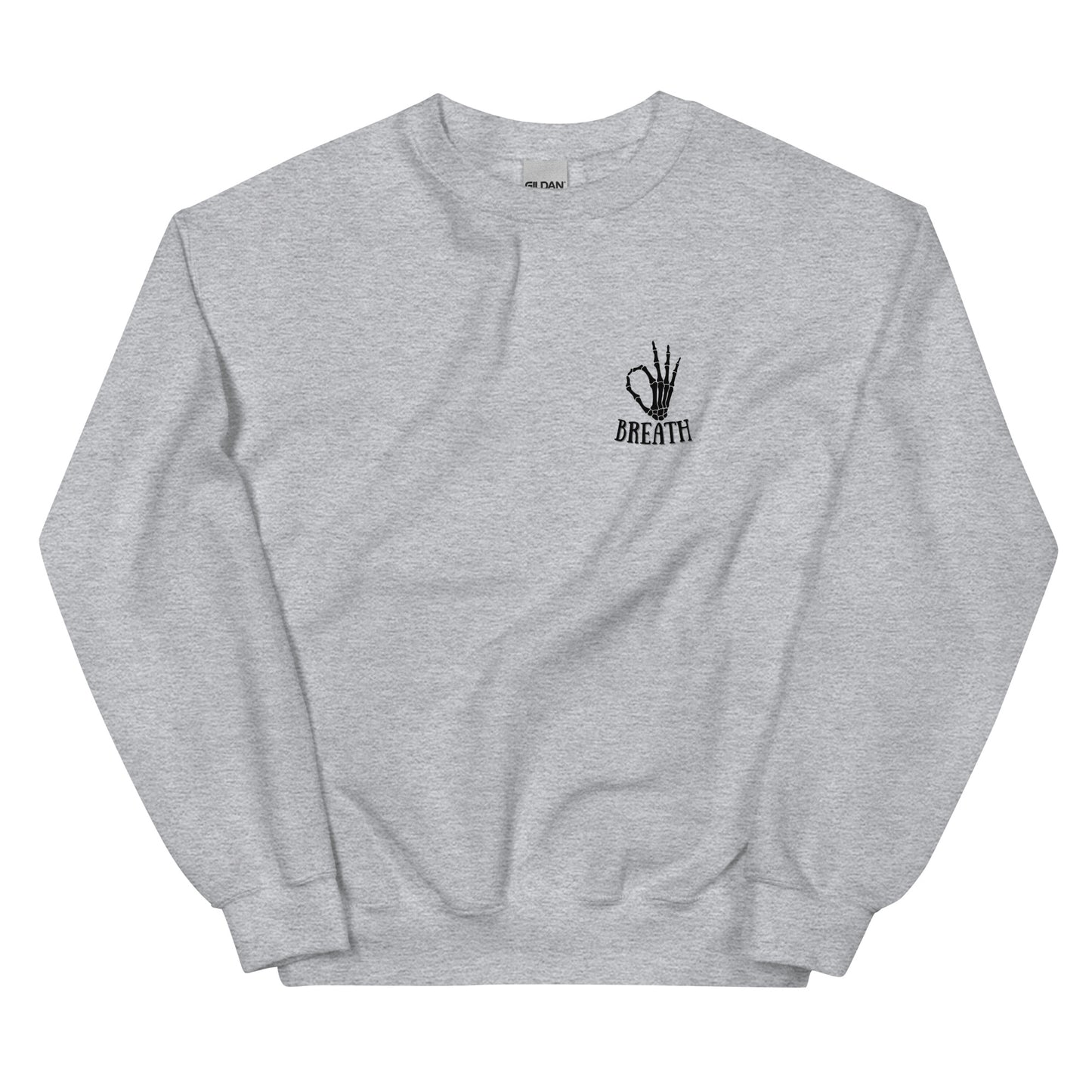 Breath Yoga Skeleton Crewneck