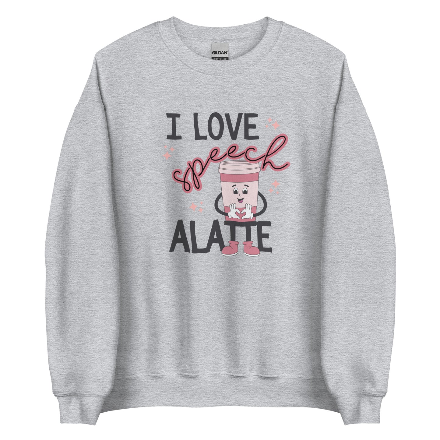 I Love Speech Alatte | Crewneck