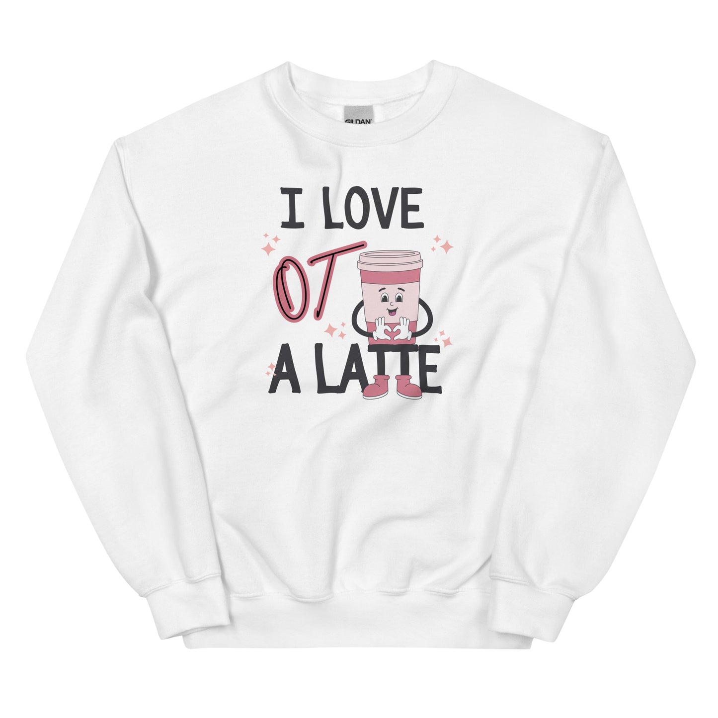 Love OT A Latte | Crewneck