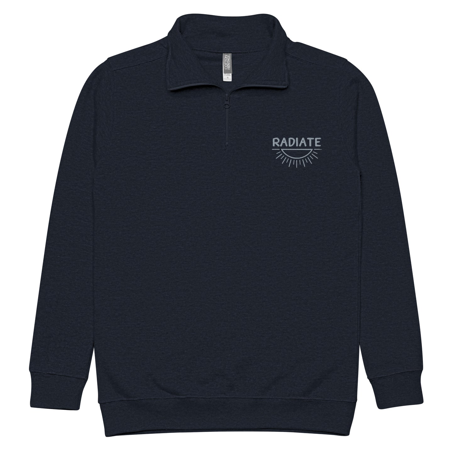 Radiate Embroidered 1/4 Zip