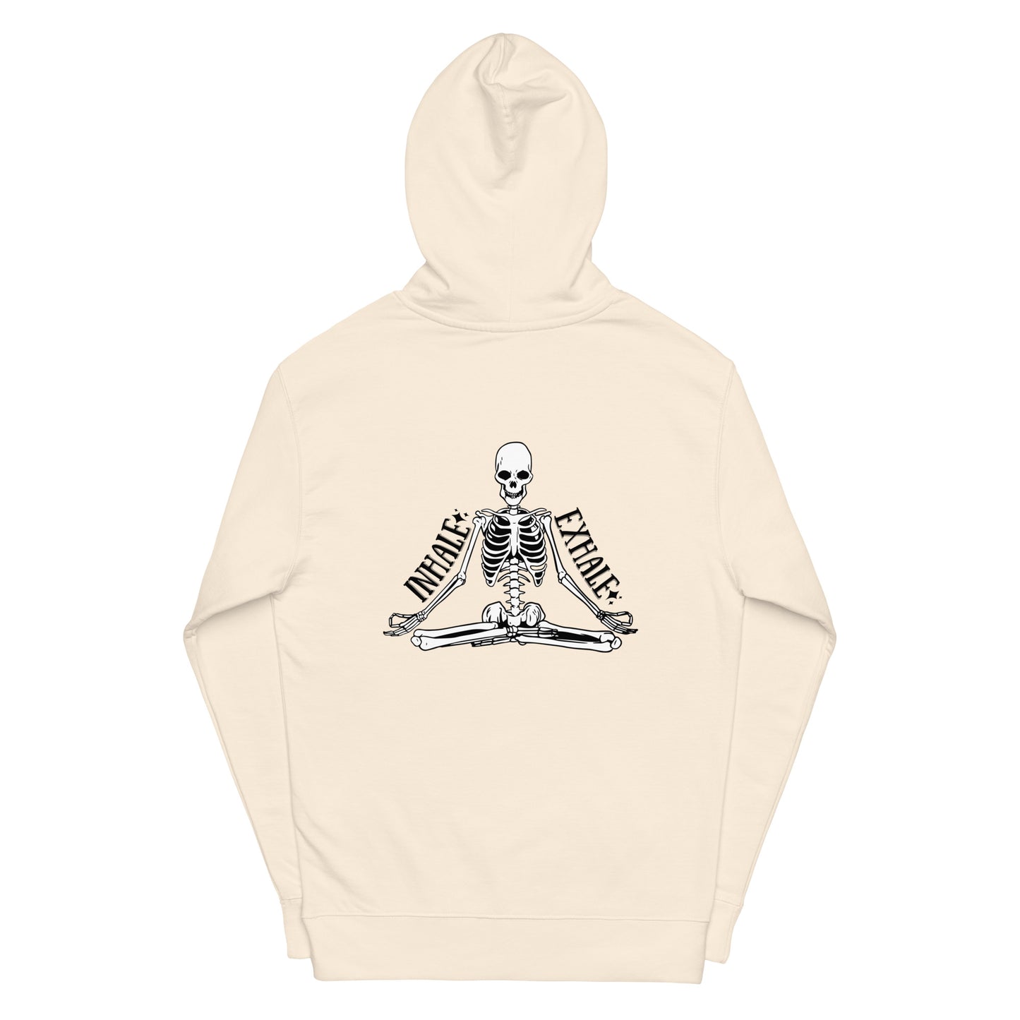 Breath Yoga Skeleton | Midweight hoodie