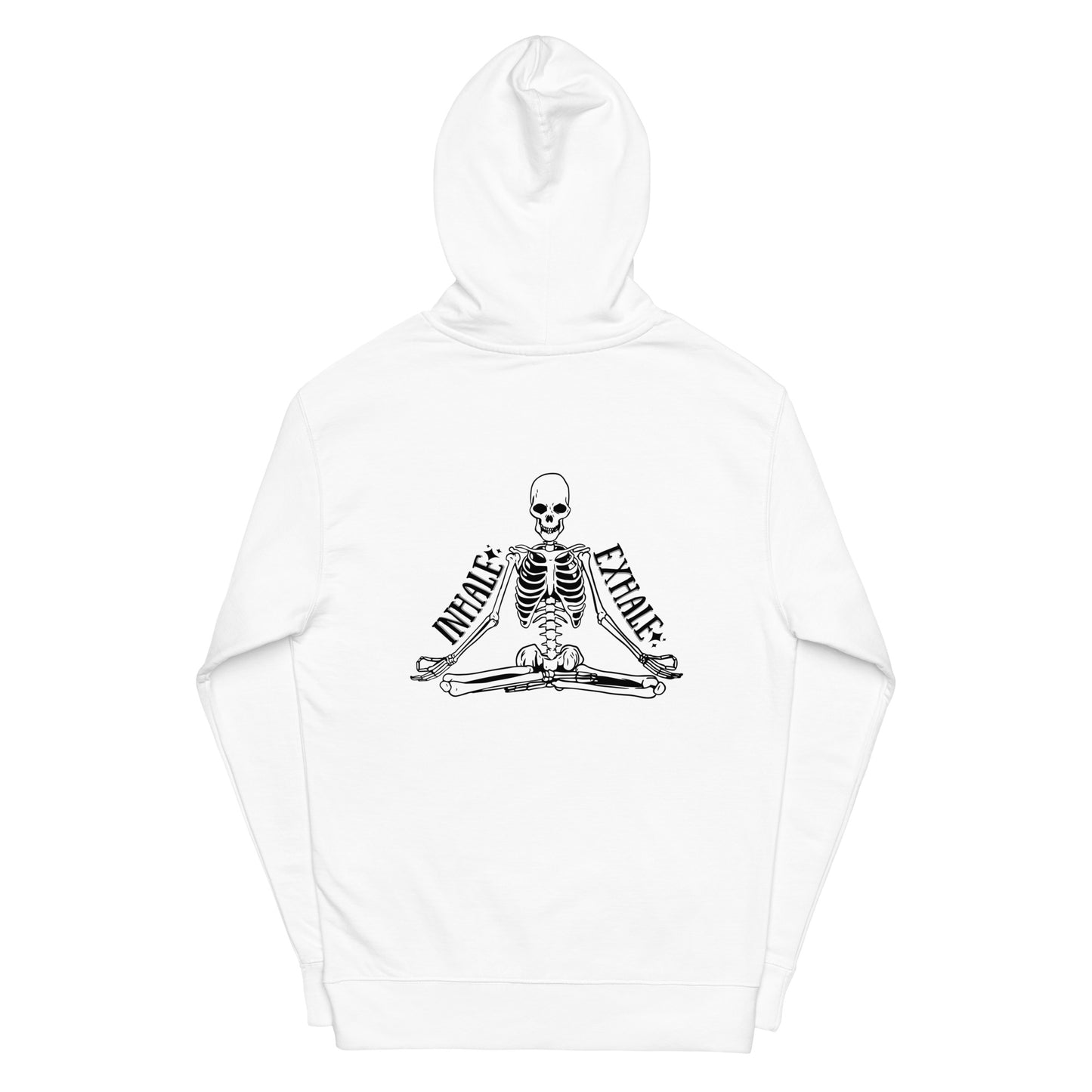 Breath Yoga Skeleton | Midweight hoodie